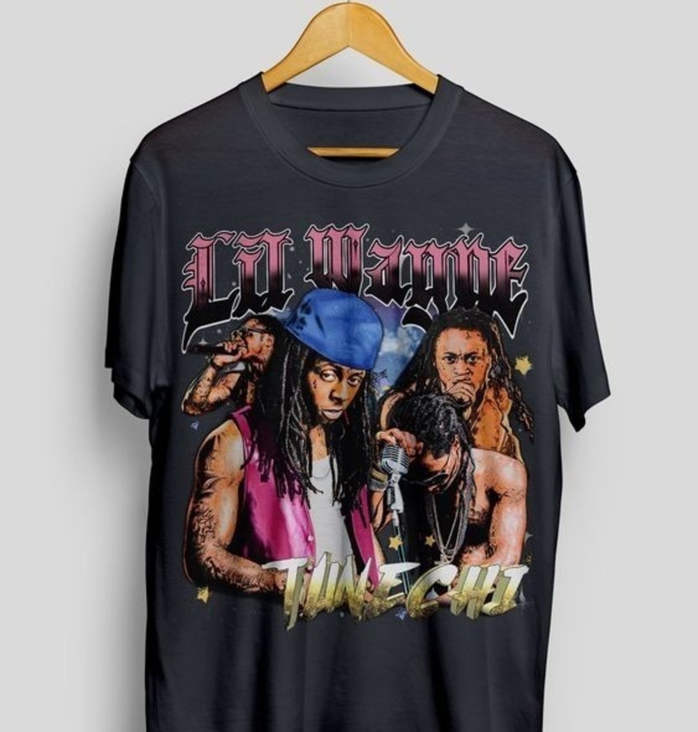 LIL WAYNE Tunechi Shirt Throwback Tee